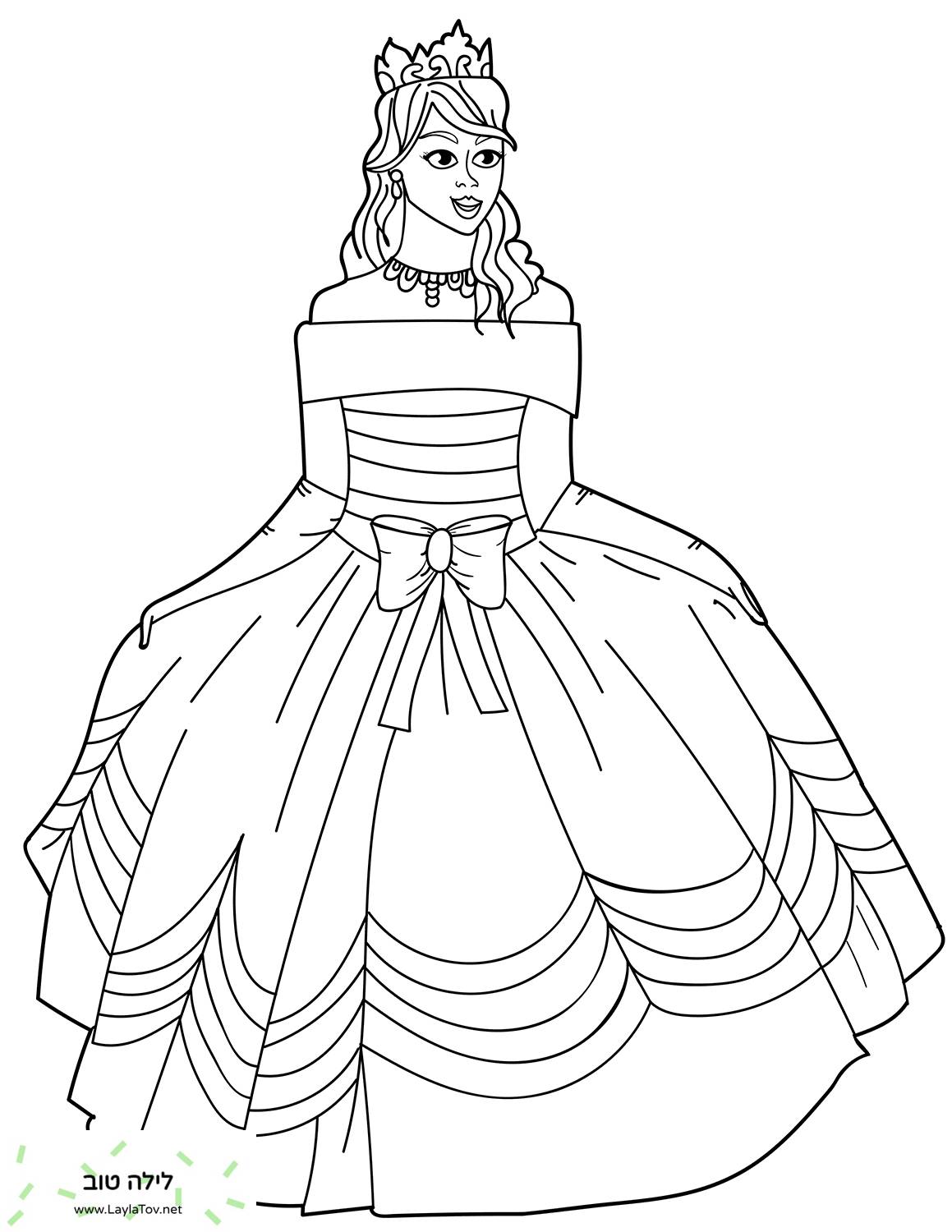 נסיכה בשמלת נשף שמלת כתף